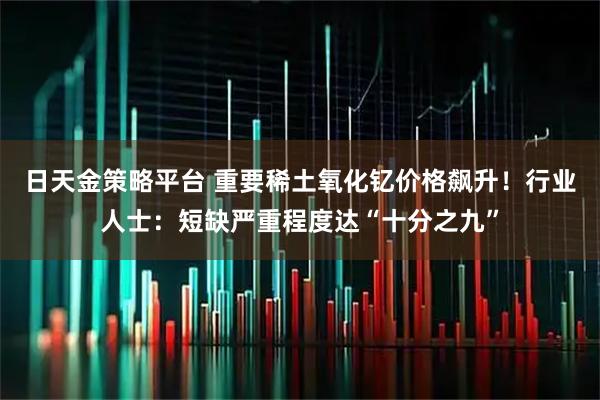 日天金策略平台 重要稀土氧化钇价格飙升！行业人士：短缺严重程度达“十分之九”